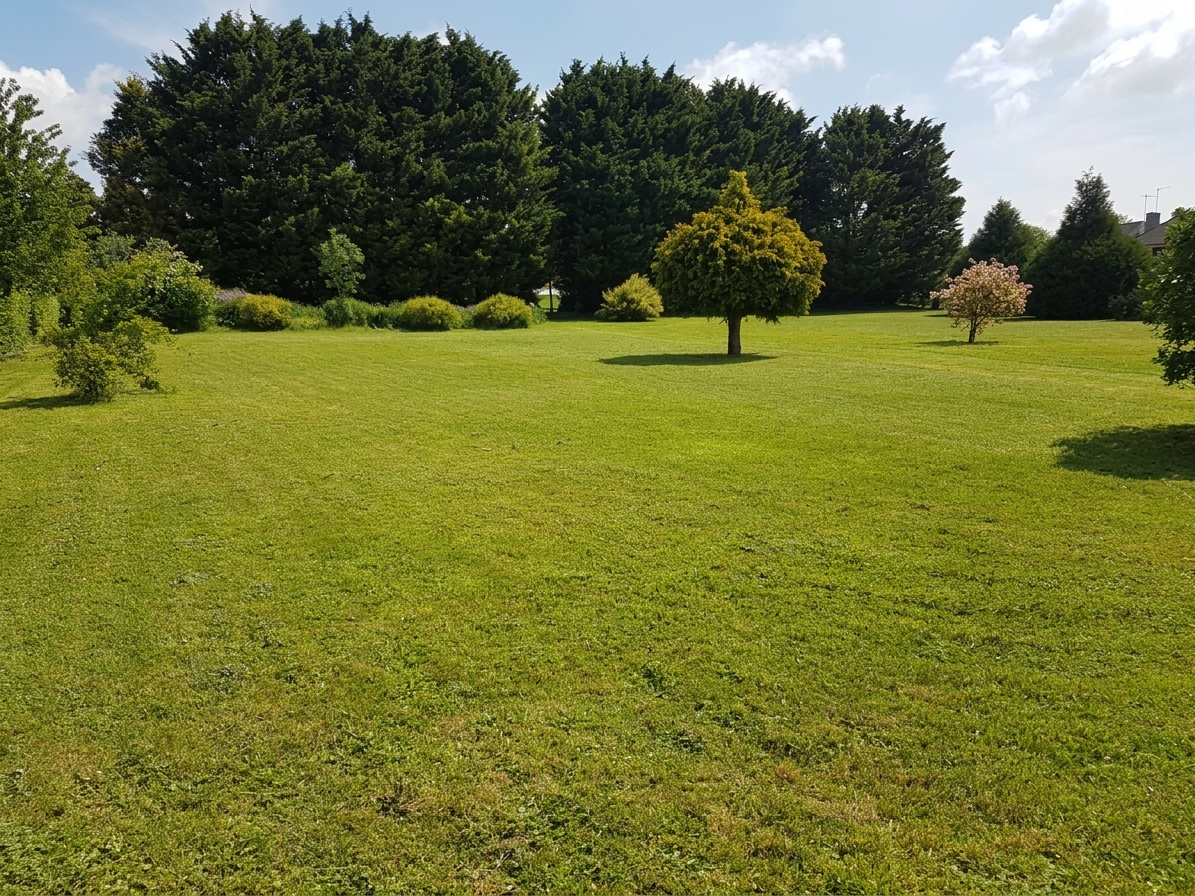 Pelouse entretenue à Dax - jardinier entretien parc et jardin
